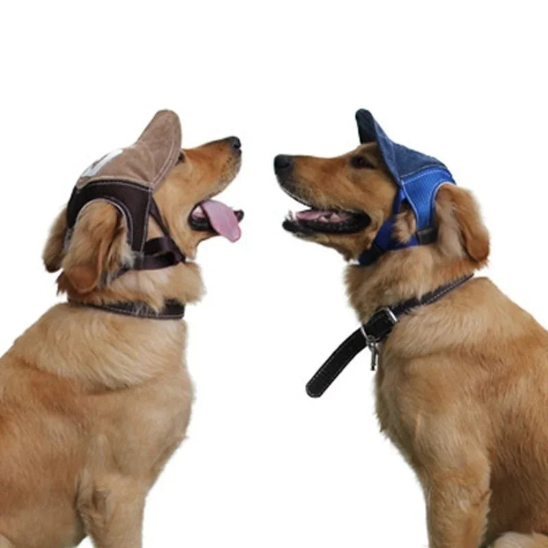 Breathable Cotton Dog Sun Hat